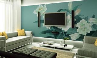 微晶烤瓷壁画做电视墙好吗 新款电视墙